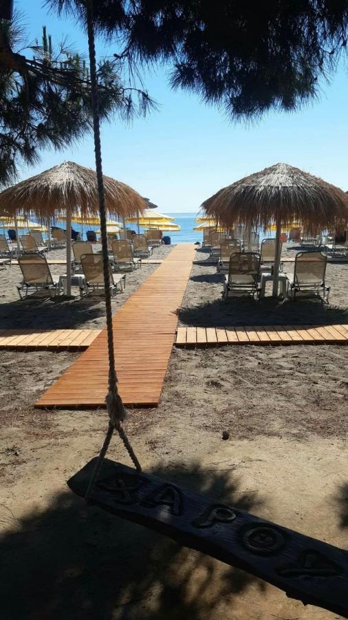 Psarou Apartments Paralía Skotínis Kültér fotó